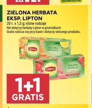 Herbata zielona Lipton Citrus +1 wariant