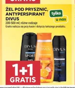 Żel pod prysznic Divus +1 wariant