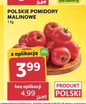 Pomidory malinowe polskie
