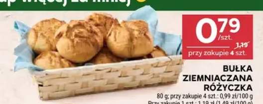 Bułka ziemniaczana Różyczka