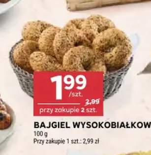 Bajgiel wysokobiałkowy