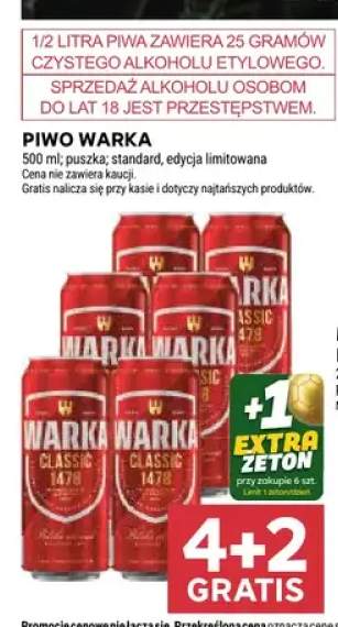 Piwo Warka Classic