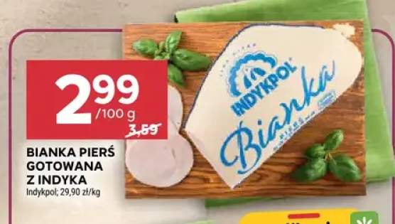 Pierś gotowana z indyka Indykpol Bianka