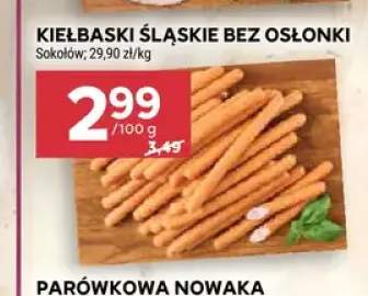 Kiełbaski śląskie bez osłonki Sokołów