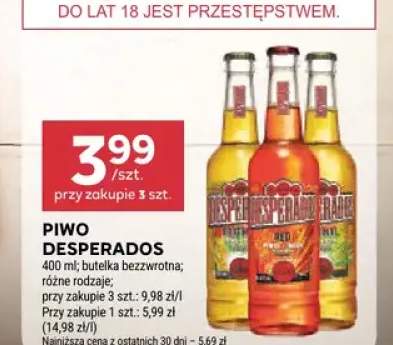 Piwo Desperados Original +2 warianty