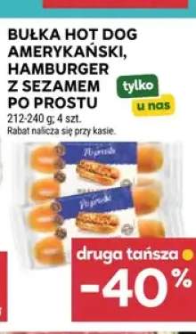 Bułka hot dog amerykański Po Prostu +1 wariant