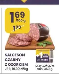 Salceson czarny z ozorkiem JBB