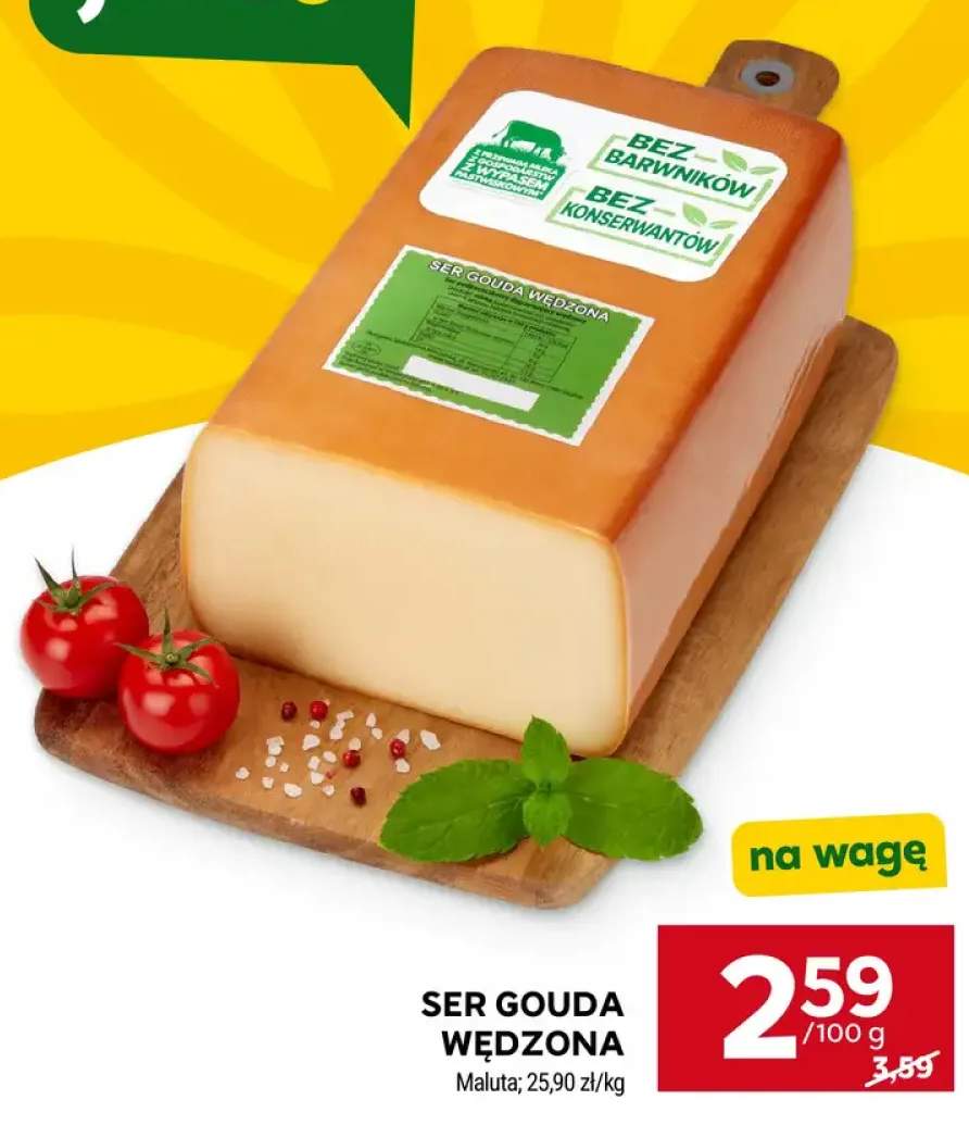 Ser Gouda wędzona Maluta