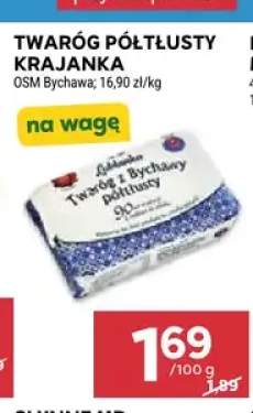 Twaróg półtłusty krajanka OSM Bychawa