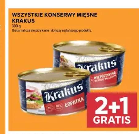 Konserwy mięsne Krakus +2 warianty