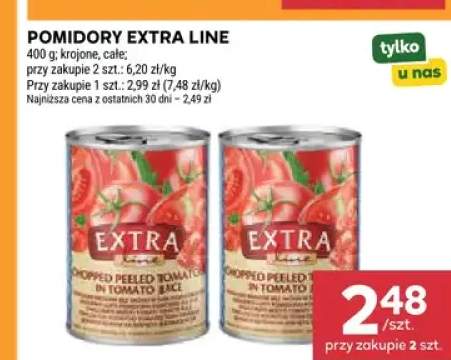 Pomidory krojone Extra Line +1 wariant