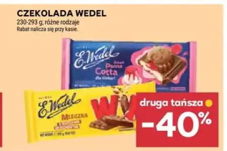 Czekolada E.Wedel mleczna +1 wariant