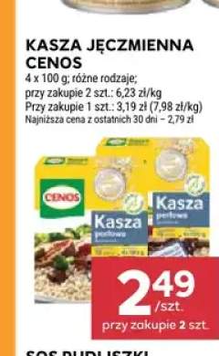 Kasza jęczmienna Cenos 4-pak