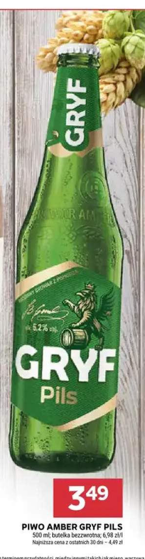 Piwo Amber Gryf Pils