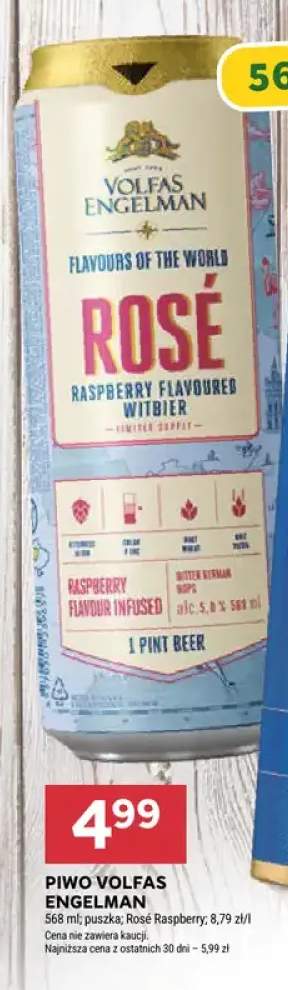 Piwo Volfas Engelman Rosé Raspberry