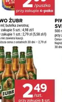 Piwo bezalkoholowe smakowe Lech Free Active Hydrate 4-pak 500 ml +1 wariant