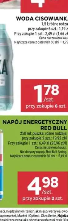 Napój energetyczny Red Bull 250 ml +1 wariant