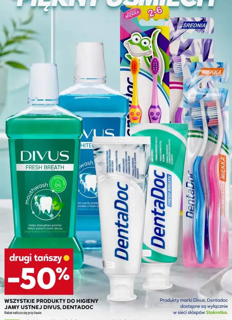 Produkty do higieny jamy ustnej Divus, Dentadoc +7 wariantów