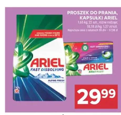 Kapsułki do prania Ariel +1 wariant