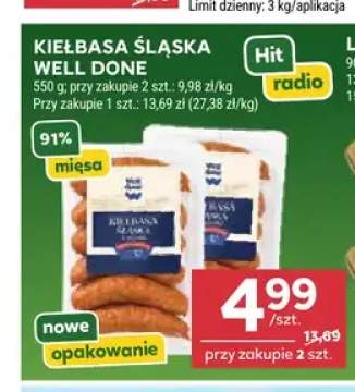 Kiełbasa śląska Well Done