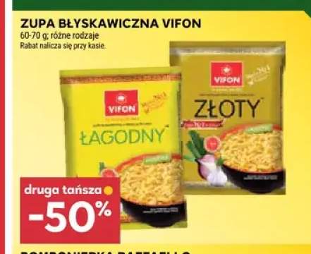 Zupa błyskawiczna Vifon Łagodny +1 wariant