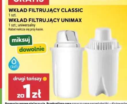 Wkład filtrujący Classic Dafi +1 wariant
