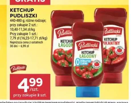 Ketchup pikantny Pudliszki +1 wariant