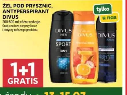 Żel pod prysznic Divus +1 wariant