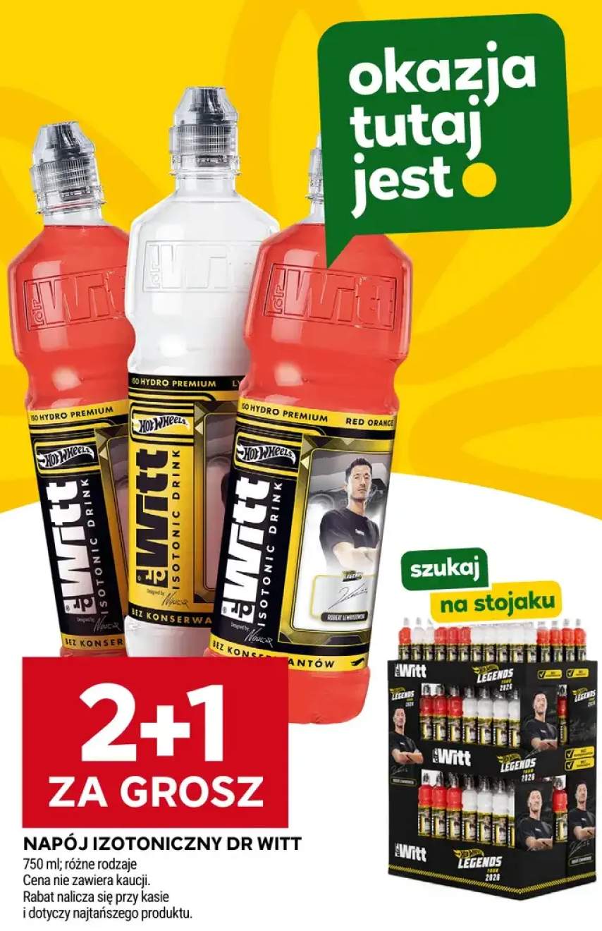 Napój izotoniczny Dr Witt Red Orange +2 warianty