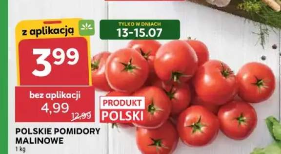 Pomidory malinowe polskie