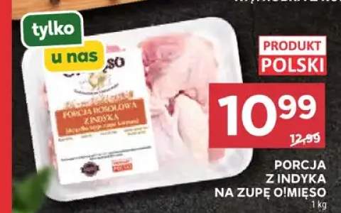 Porcja z indyka na zupę O!Mięso