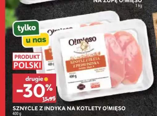 Sznycle z indyka na kotlety O!Mięso