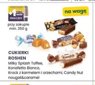 Cukierki Roshen Milky Splash Toffee +3 warianty