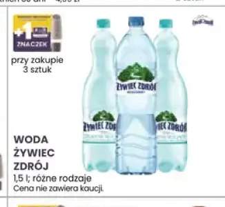 Woda Żywiec Zdrój gazowana +1 wariant
