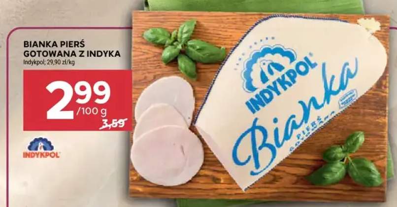Pierś gotowana z indyka Bianka Indykpol