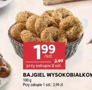 Bajgiel wysokobiałkowy