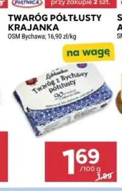 Twaróg półtłusty Krajanka OSM Bychawa