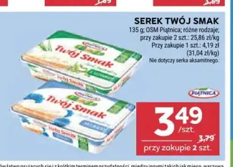 Serek Twój Smak OSM Piątnica