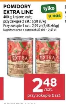 Pomidory krojone Extra Line +1 wariant