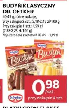 Budyń o smaku waniliowym Dr. Oetker +1 wariant