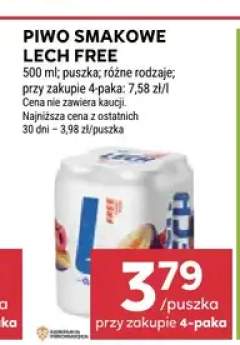 Piwo bezalkoholowe smakowe Lech Free