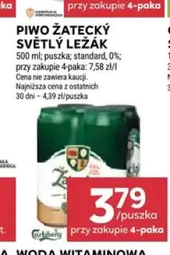 Piwo bezalkoholowe Žatecký Světlý Ležák +1 wariant