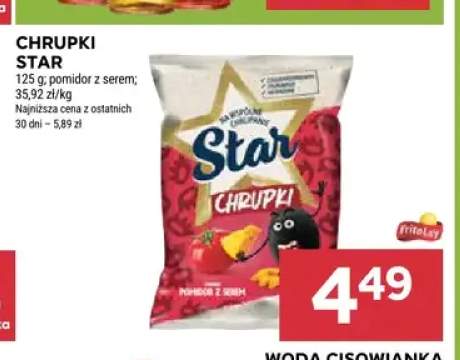 Chrupki Star pomidor z serem