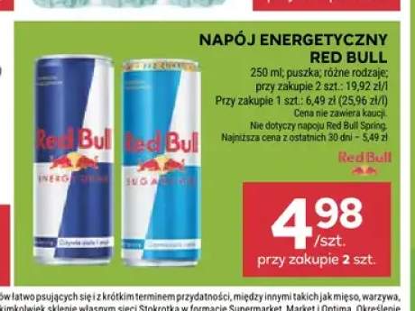 Napój energetyczny Red Bull +1 wariant