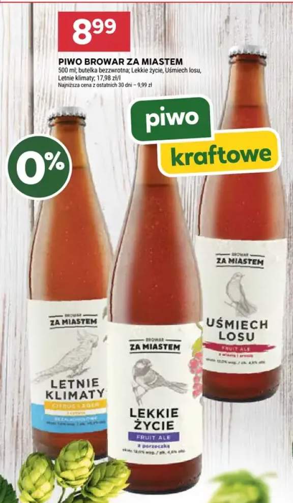 Piwo Browar Za Miastem Lekkie Życie +2 warianty
