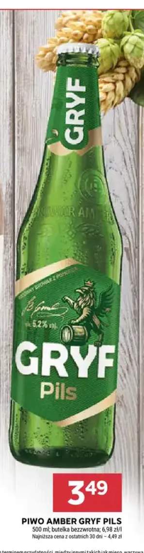 Piwo Amber Gryf Pils
