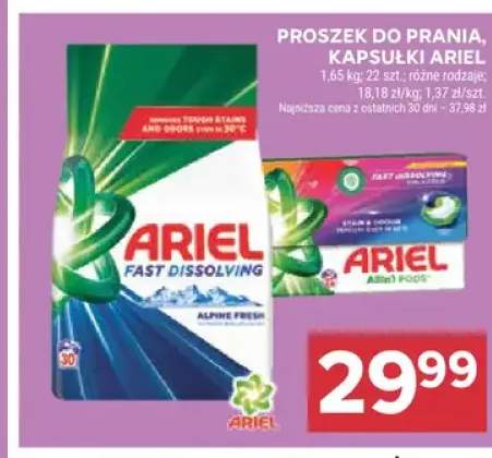 Proszek do prania Ariel Alpine Fresh +1 wariant