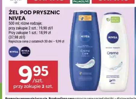 Żel pod prysznic Nivea Creme Care +1 wariant