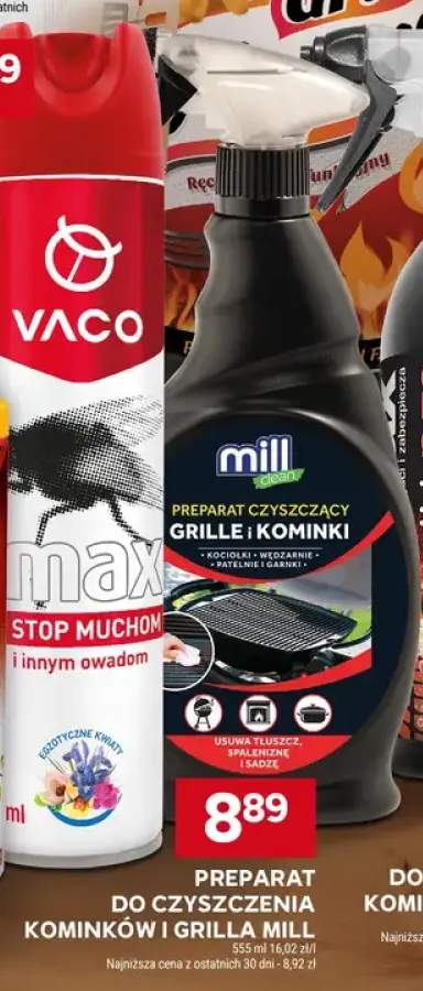 Preparat do czyszczenia kominków i grilla Mill Clean