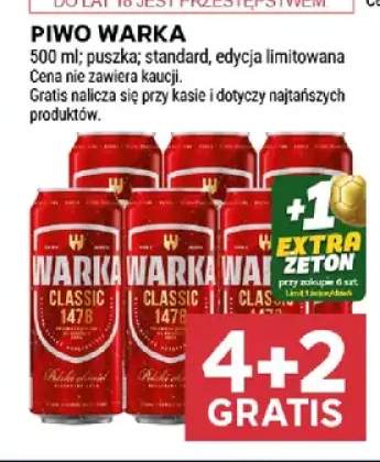 Piwo Warka Classic